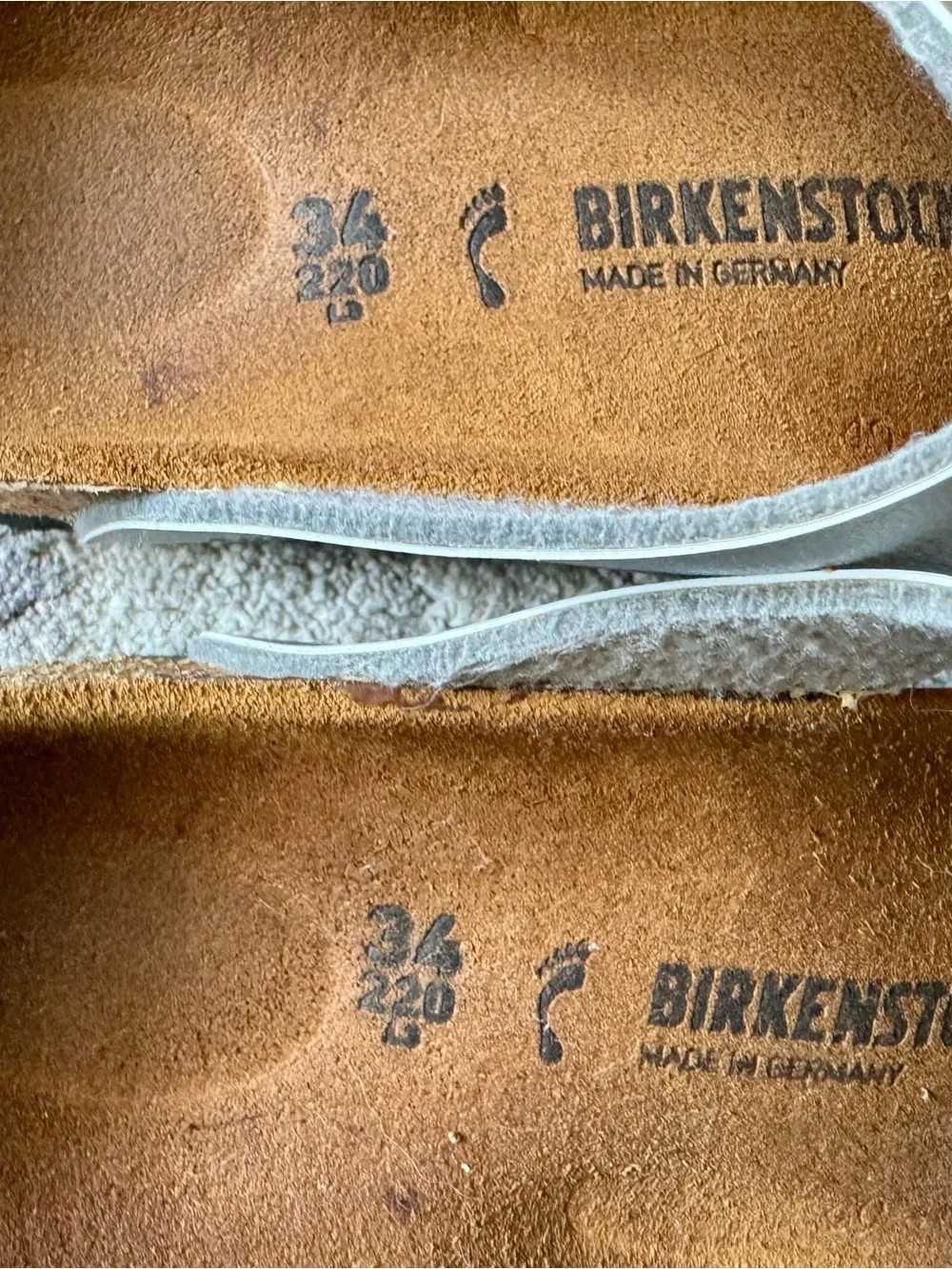 Birkenstock Silver Gizeh Thong Sandals Girls
